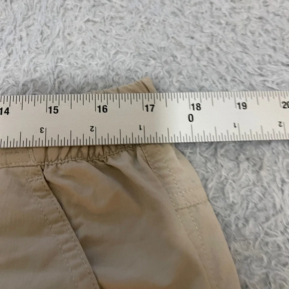 Columbia Omni-Shade Mens Cargo Shorts 36 Tan Khaki Hiking Fishing Regular Fit